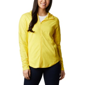 Columbia Ženske Majice S Kapuljačom - Cades Cove Full Zip Žute | JHNA-49071